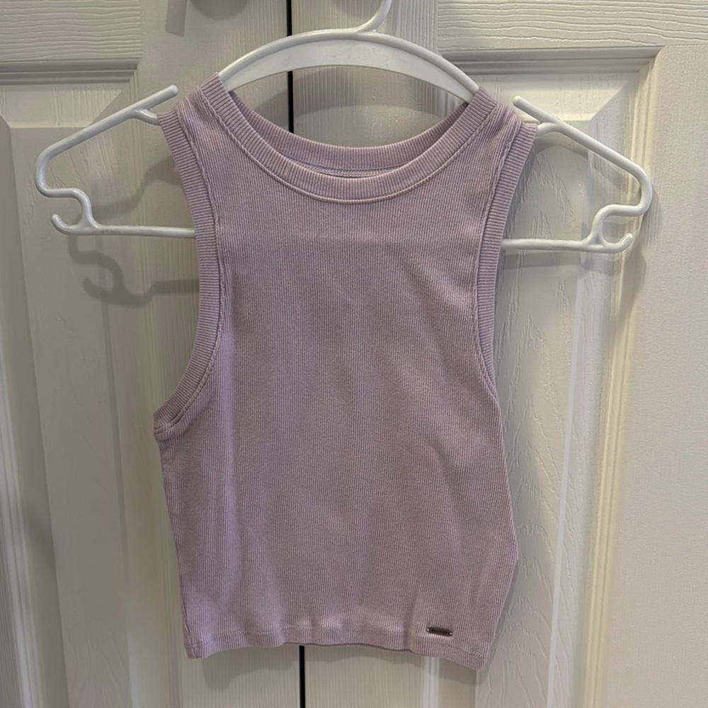 HOLLISTER Lavender Sleeveless Knit Top
